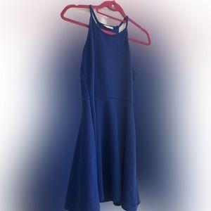 Blue Skater Dress